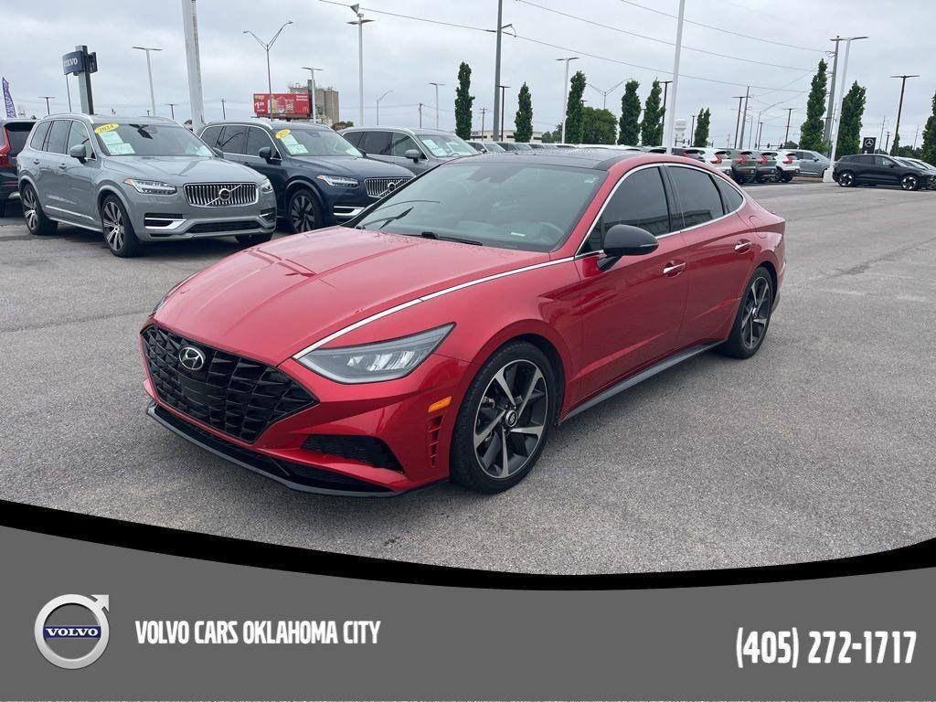 used 2021 Hyundai Sonata car, priced at $16,400