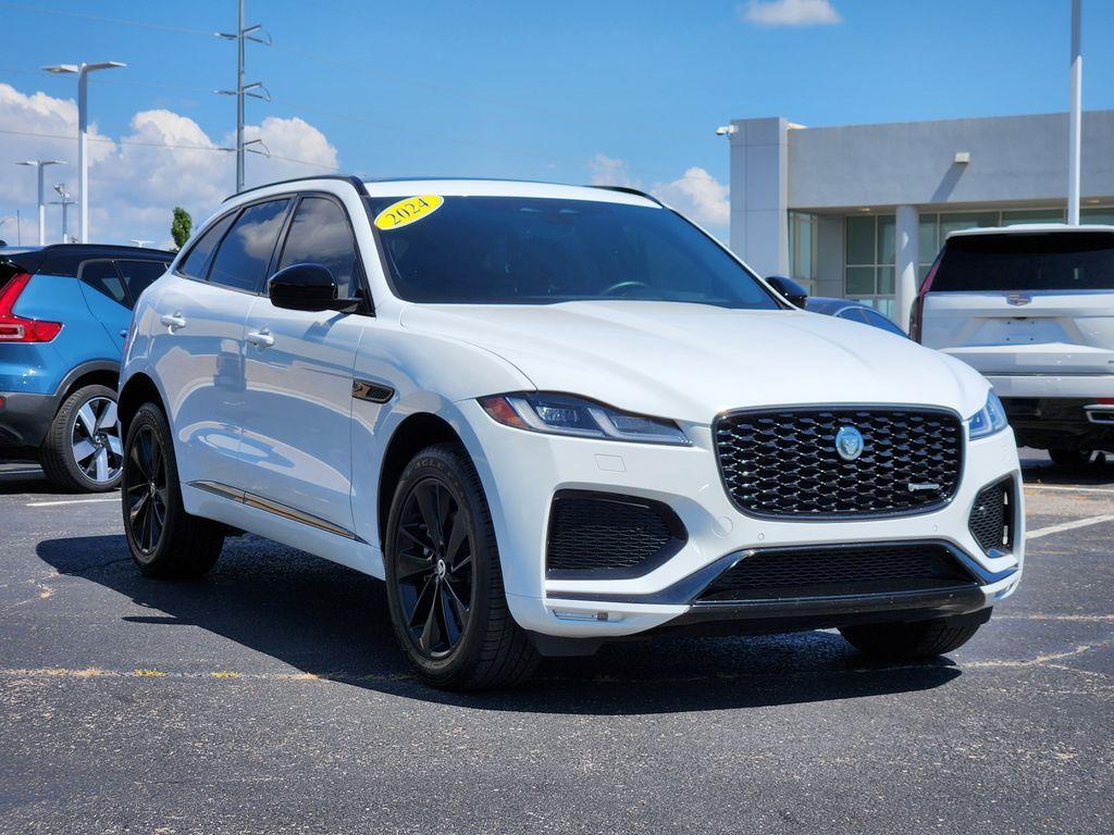 used 2024 Jaguar F-PACE car, priced at $36,000