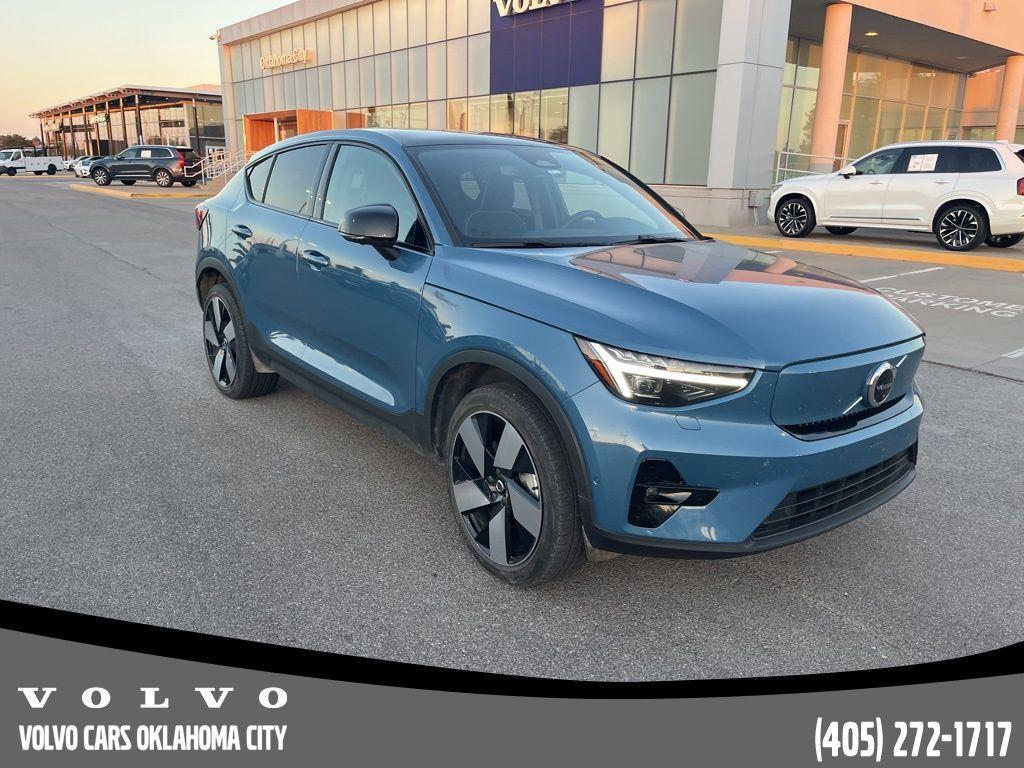 used 2023 Volvo C40 Recharge Pure Electric car, priced at $31,400