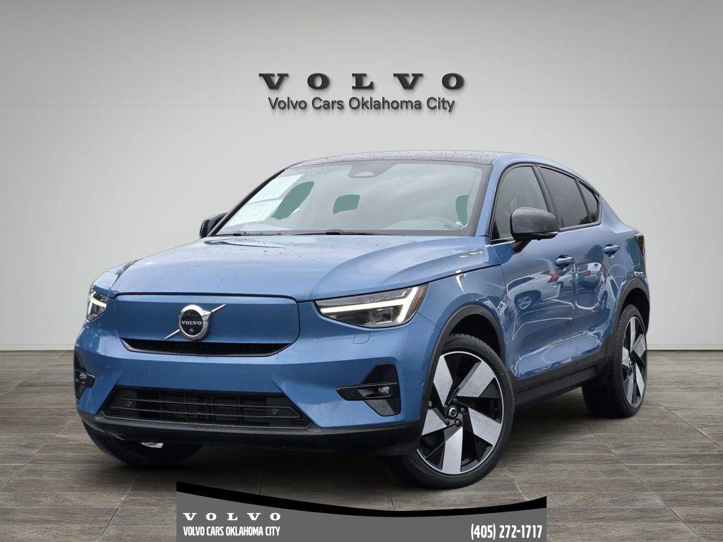 used 2023 Volvo C40 Recharge Pure Electric car, priced at $31,400
