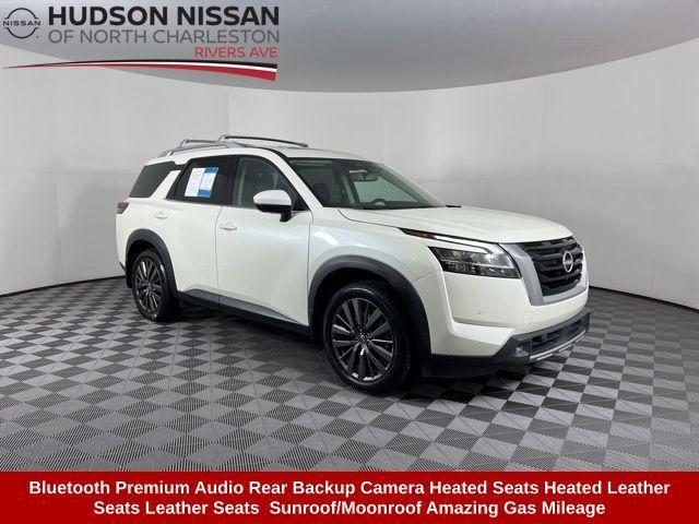 used 2022 Nissan Pathfinder car, priced at $25,600
