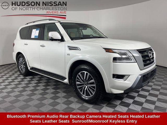used 2022 Nissan Armada car, priced at $29,400