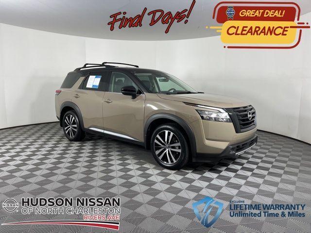 used 2023 Nissan Pathfinder car, priced at $34,600
