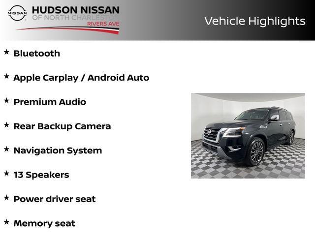 used 2024 Nissan Armada car, priced at $45,800
