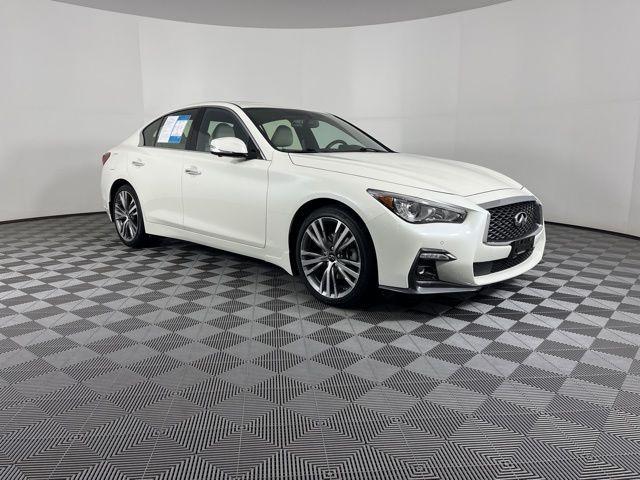 used 2021 INFINITI Q50 car, priced at $27,198