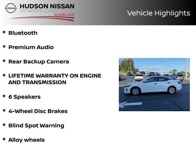 used 2024 Nissan Sentra car, priced at $19,800