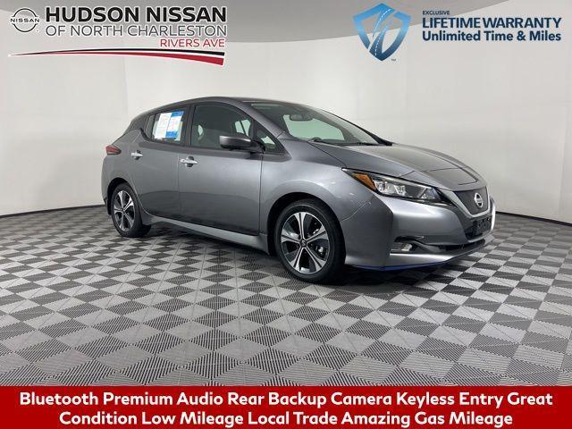 used 2021 Nissan Leaf car, priced at $17,385