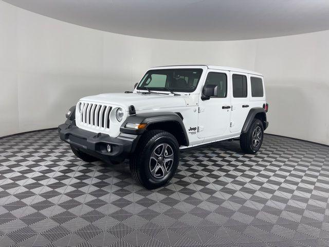 used 2021 Jeep Wrangler Unlimited car, priced at $32,662