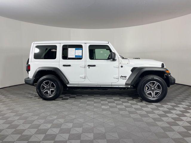 used 2021 Jeep Wrangler Unlimited car, priced at $32,662
