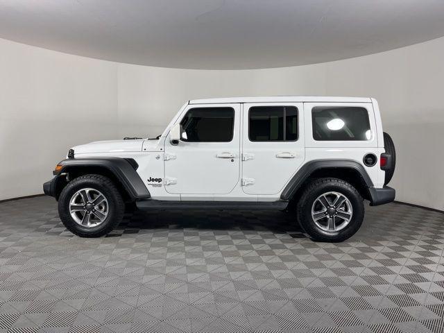 used 2021 Jeep Wrangler Unlimited car, priced at $27,890