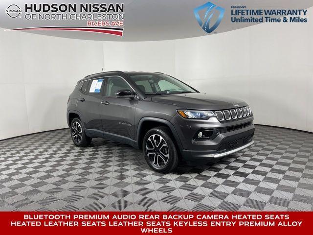 used 2022 Jeep Compass car, priced at $23,996