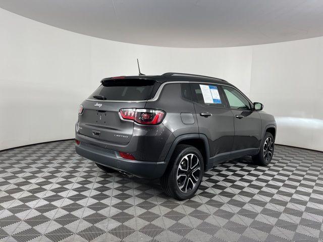 used 2022 Jeep Compass car, priced at $23,600