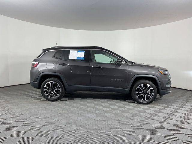 used 2022 Jeep Compass car, priced at $23,600