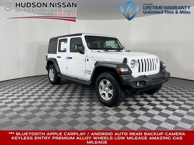 used 2020 Jeep Wrangler Unlimited car, priced at $26,993