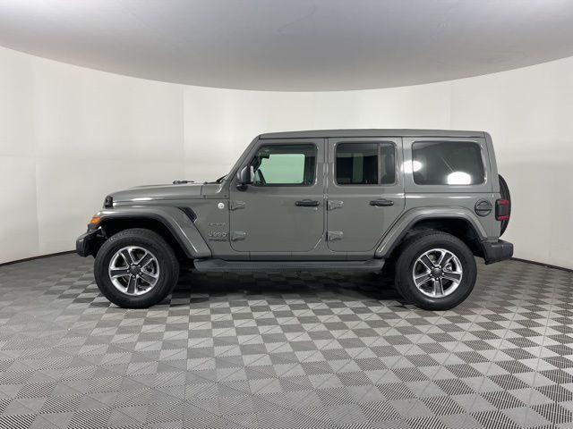 used 2021 Jeep Wrangler Unlimited car, priced at $35,202