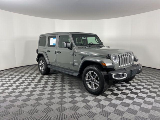 used 2021 Jeep Wrangler Unlimited car, priced at $35,202