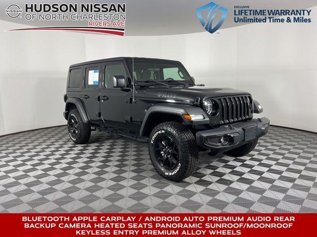 used 2020 Jeep Wrangler Unlimited car, priced at $29,962