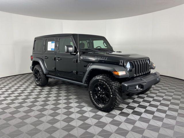used 2021 Jeep Wrangler Unlimited car, priced at $32,927