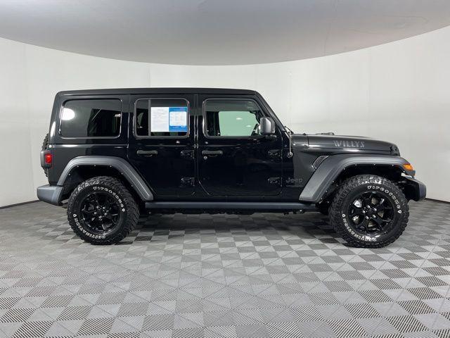 used 2021 Jeep Wrangler Unlimited car, priced at $32,927