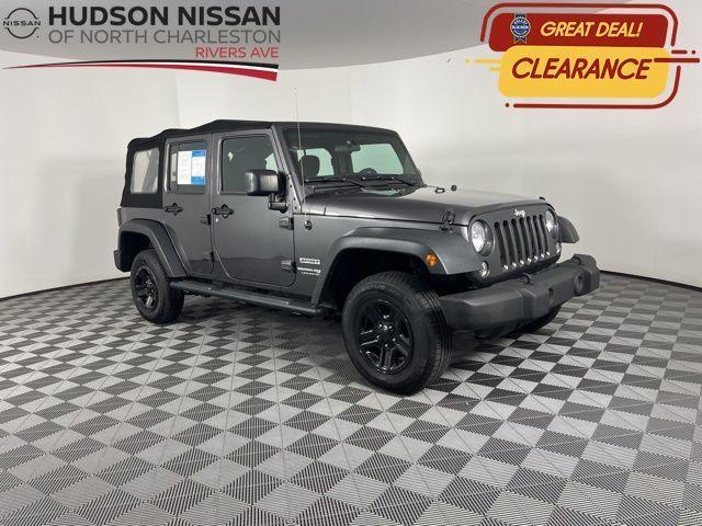 used 2018 Jeep Wrangler JK Unlimited car, priced at $22,992