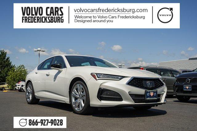 used 2021 Acura TLX car, priced at $29,400