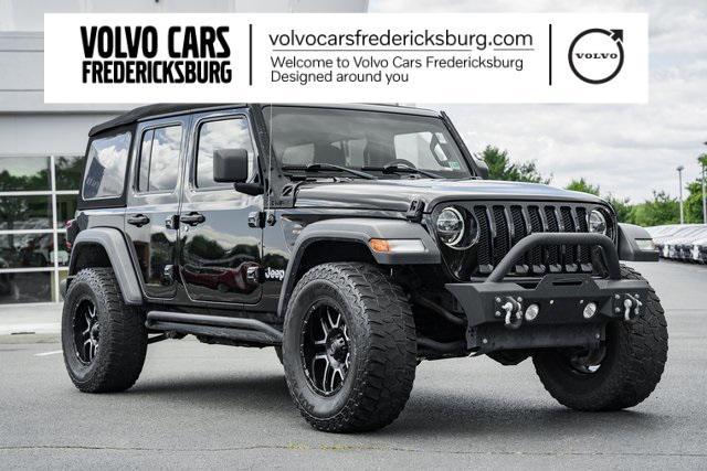 used 2020 Jeep Wrangler Unlimited car, priced at $29,500