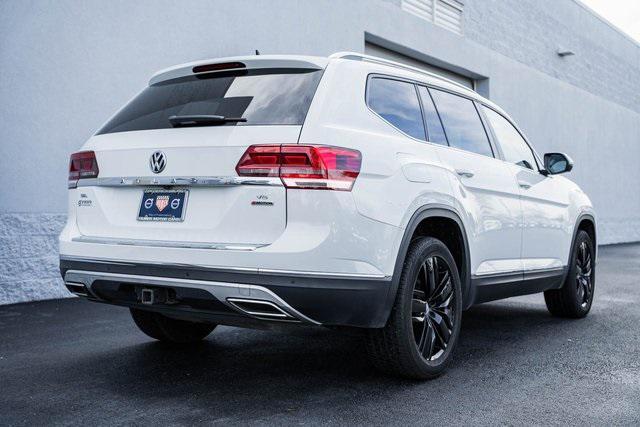 used 2018 Volkswagen Atlas car, priced at $19,000