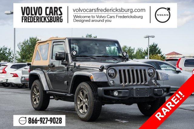 used 2018 Jeep Wrangler JK car, priced at $16,800