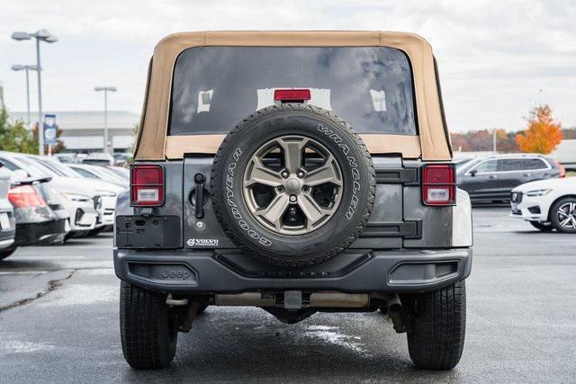 used 2018 Jeep Wrangler JK car, priced at $16,800