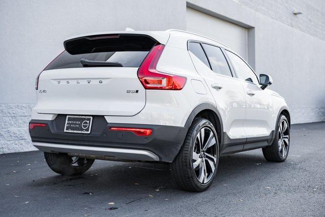 used 2024 Volvo XC40 car, priced at $37,000