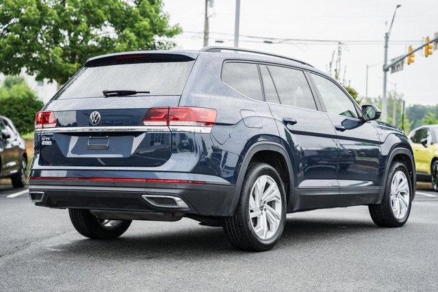 used 2021 Volkswagen Atlas car, priced at $20,000