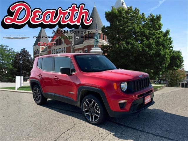 used 2021 Jeep Renegade car, priced at $18,992