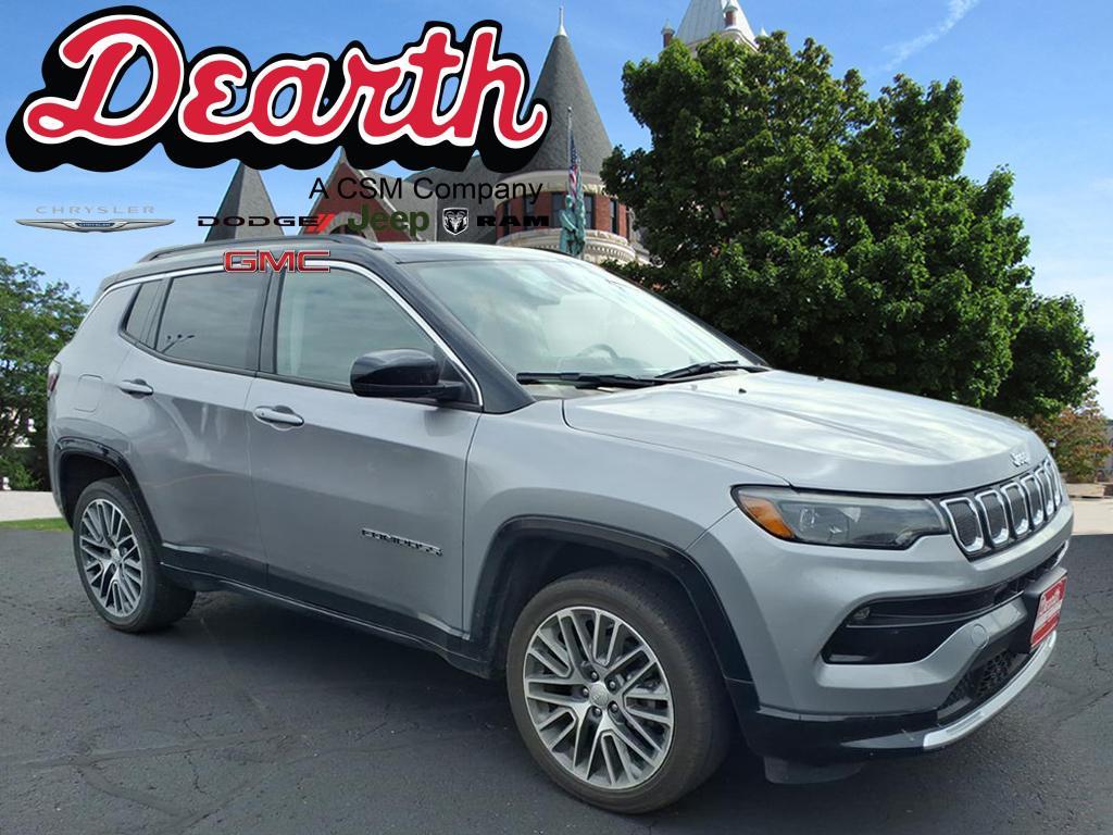 used 2022 Jeep Compass car, priced at $23,592