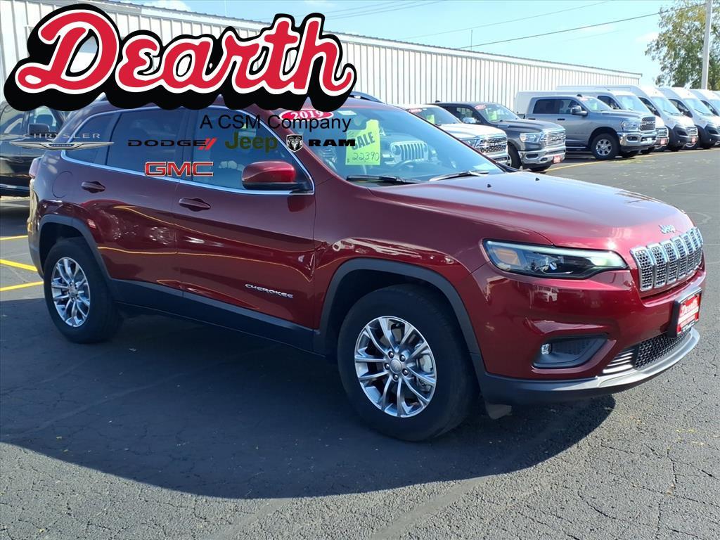 used 2019 Jeep Cherokee car, priced at $20,460