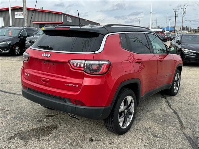 used 2021 Jeep Compass car, priced at $21,494