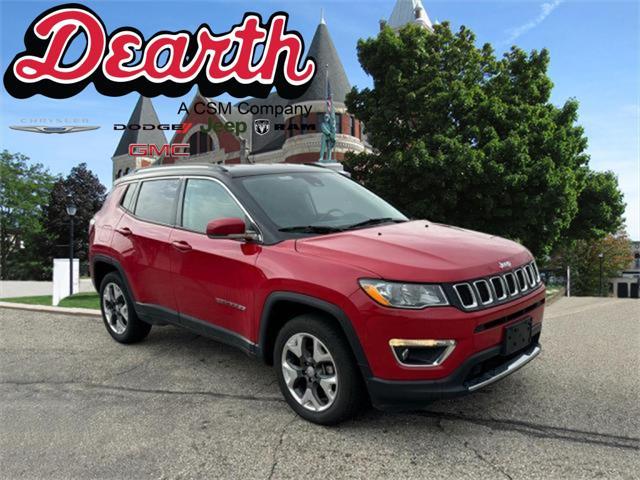 used 2021 Jeep Compass car, priced at $21,494