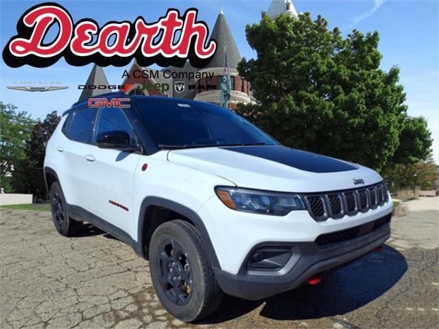 used 2023 Jeep Compass car, priced at $24,230