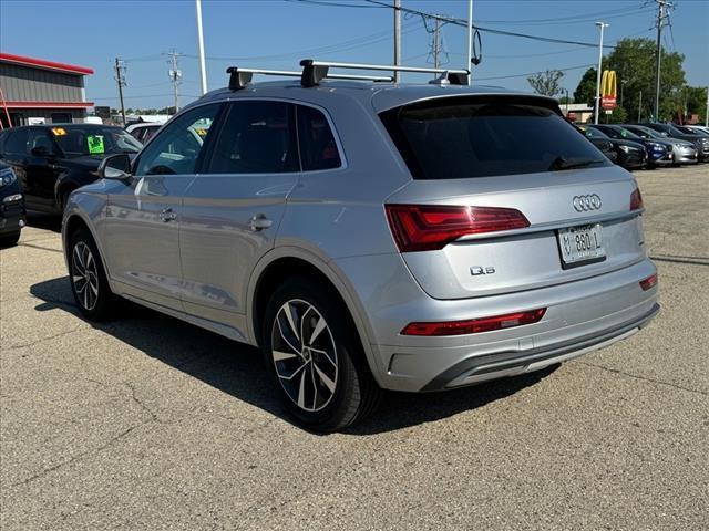 used 2021 Audi Q5 car, priced at $27,694