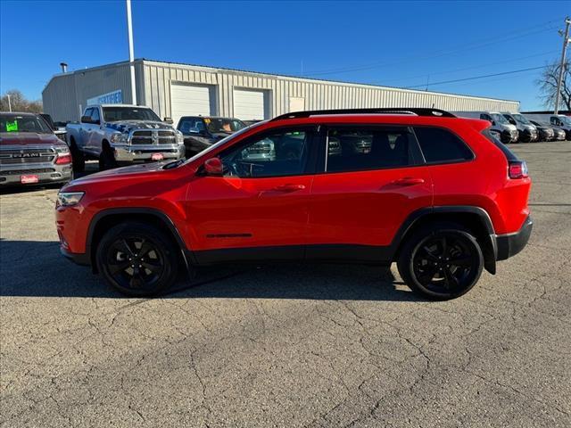 used 2021 Jeep Cherokee car, priced at $21,499