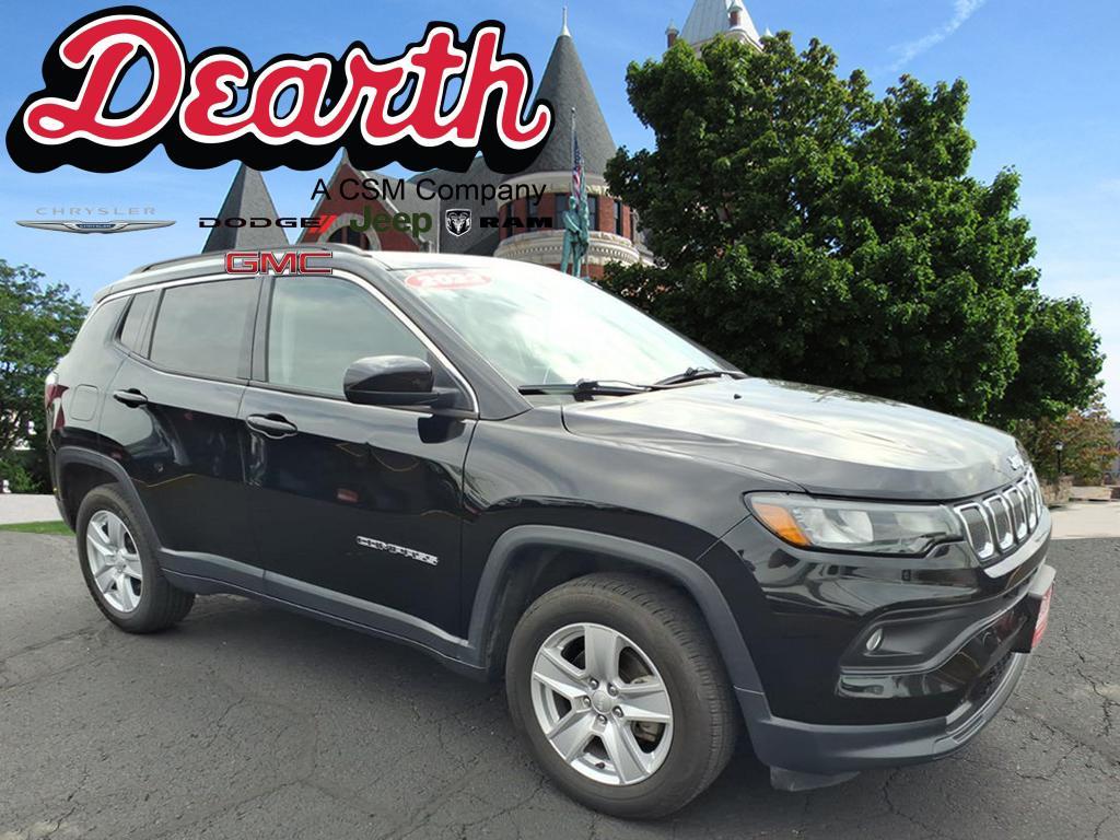 used 2022 Jeep Compass car, priced at $21,192