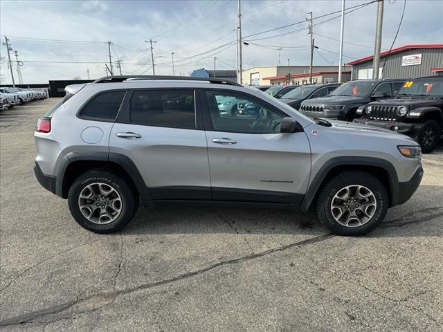 used 2021 Jeep Cherokee car, priced at $25,793