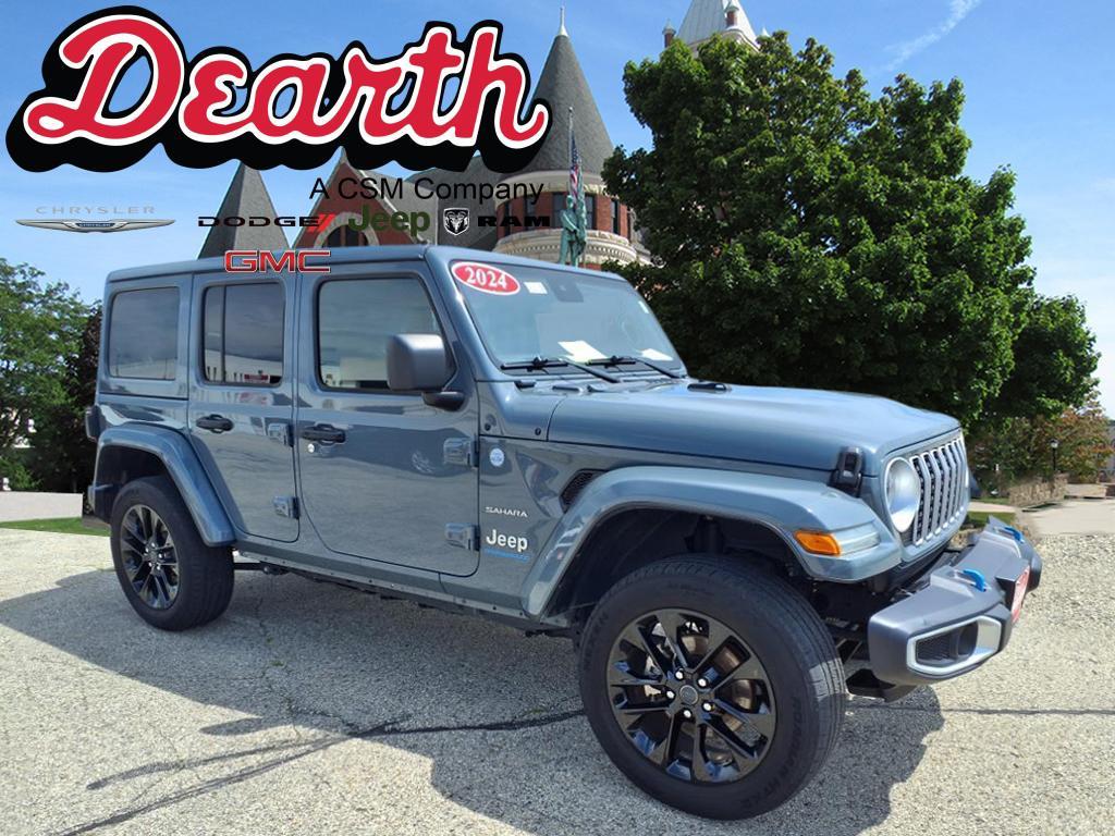 used 2024 Jeep Wrangler 4xe car, priced at $35,999