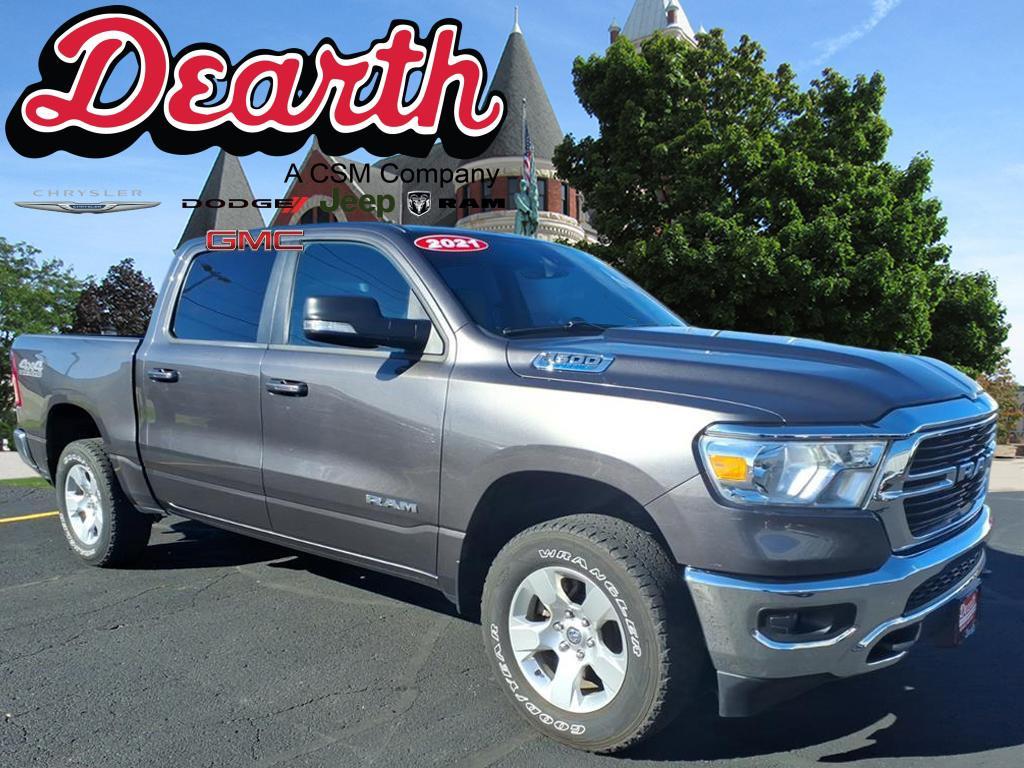 used 2021 Ram 1500 car, priced at $25,964