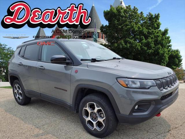 used 2022 Jeep Compass car, priced at $23,540