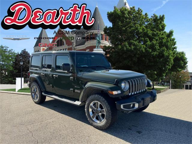 used 2021 Jeep Wrangler Unlimited car, priced at $31,991