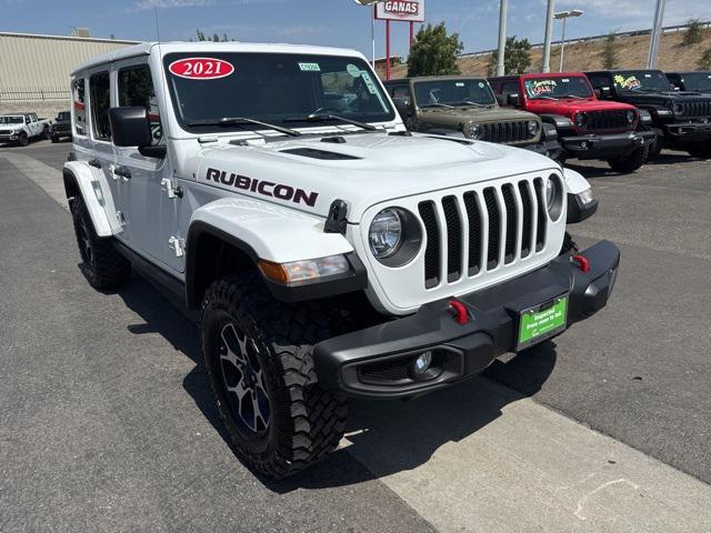 used 2021 Jeep Wrangler Unlimited car, priced at $35,990