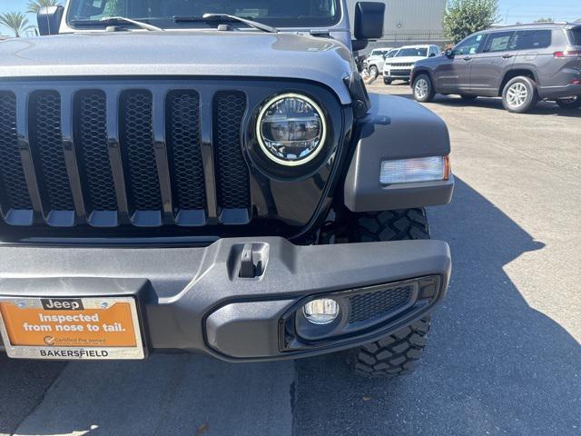 used 2021 Jeep Wrangler car, priced at $34,183