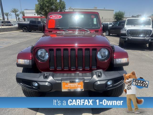 used 2021 Jeep Wrangler Unlimited car, priced at $38,590