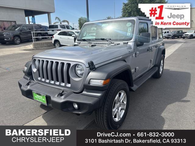 used 2020 Jeep Wrangler Unlimited car, priced at $28,590