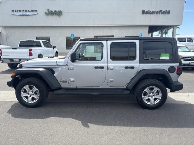 used 2020 Jeep Wrangler Unlimited car, priced at $28,590